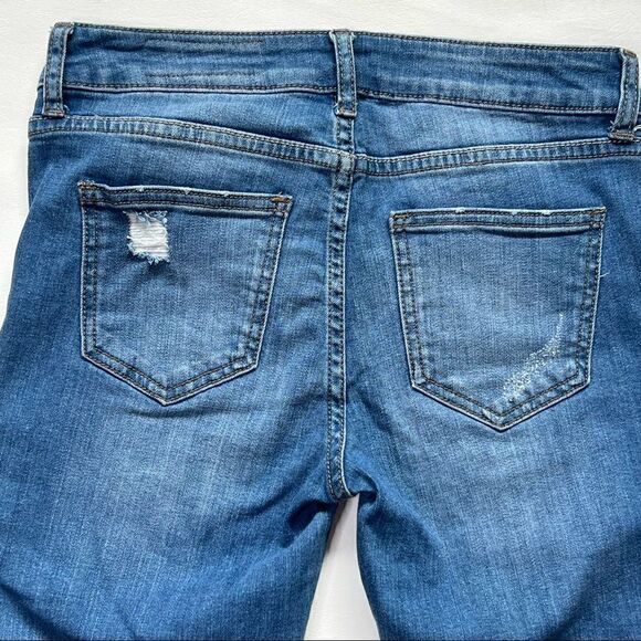 Pistola | Factory Distressed mid Rise Skinny Jeans - Picture 5 of 6